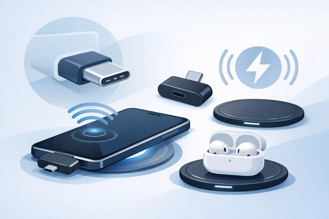 Wireless Charging Adapter Type C Guide