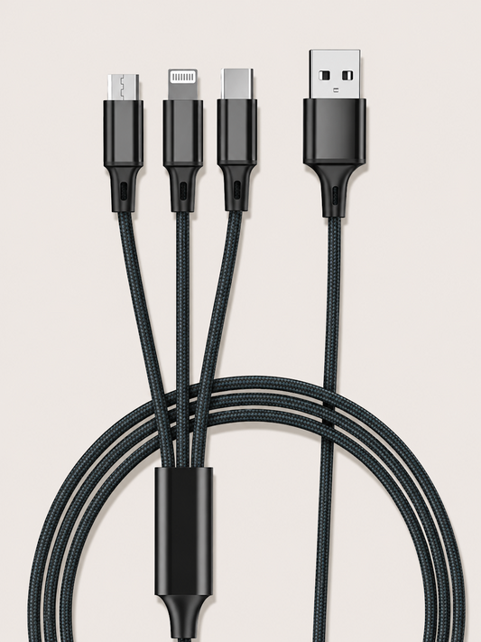 3-in-1 Fast Charging USB Cable